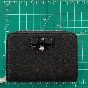 Kate Spade Glitter Wallet Black